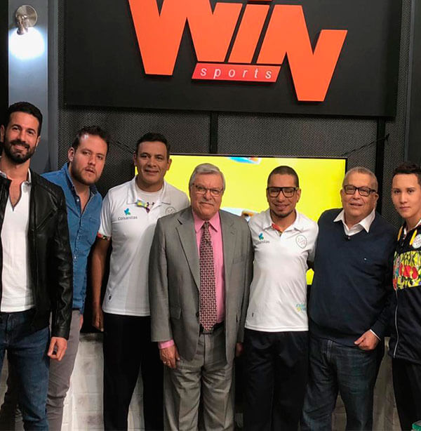 Delegación Colombiana de deportistas trasplantados - Win Sports