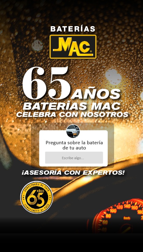 Fierros Colombia divulgó a través de sus redes varios post con motivo de los 65 años de baterías MAC