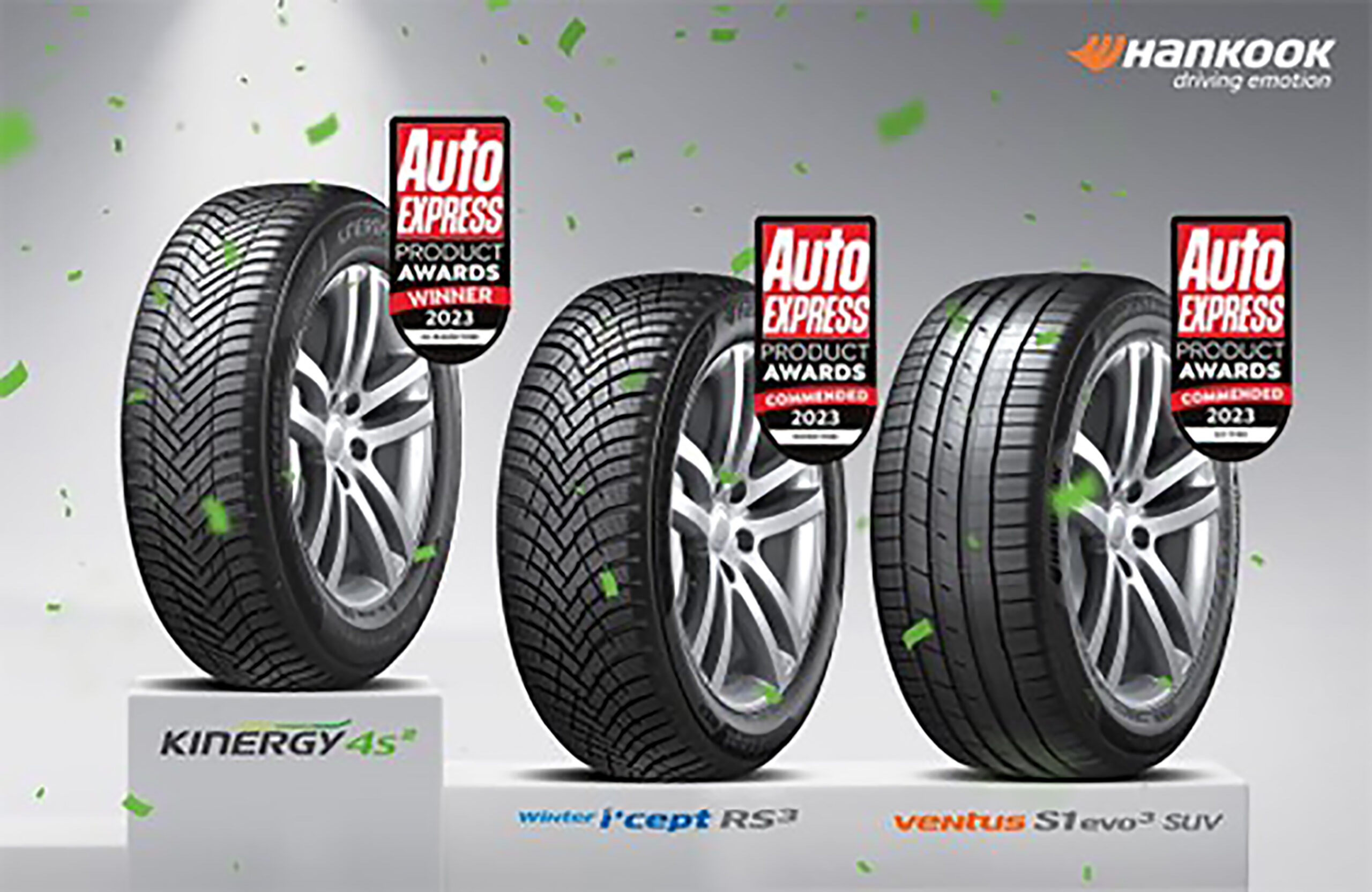 Hankook vuelve a obtener las mejores puntuaciones en los Premios al Producto del Año 2023 de Auto Express