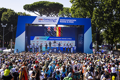 Jake Dennis en camino al campeonato mundial después de un abrasador triunfo en el E-Prix de Hankook Roma