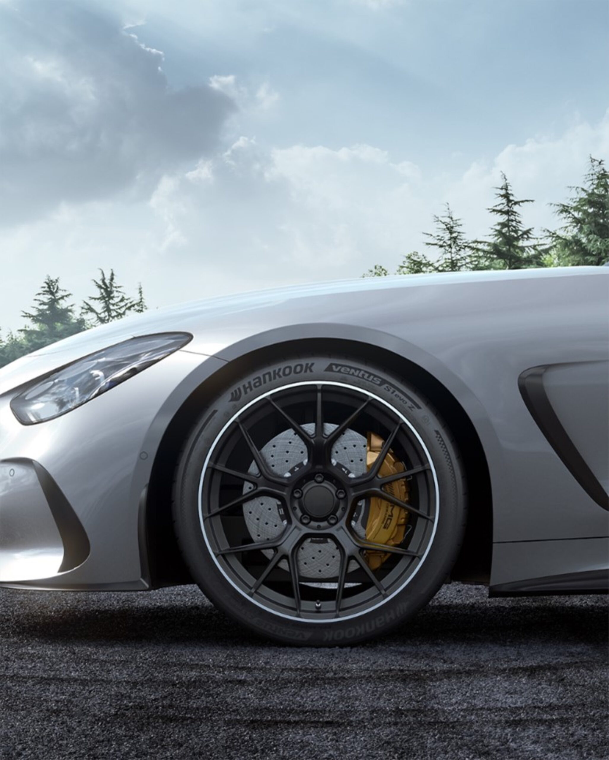 Hankook Tire equipa el Mercedes-AMG GT Coupé con el Ventus S1 evo Z