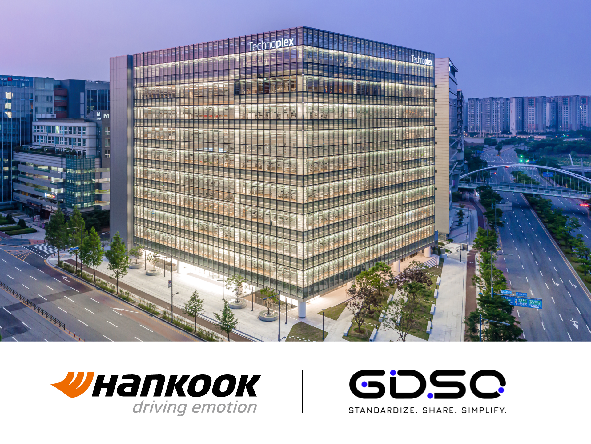 Hankook es miembro de la Global Data Service Organisation for Tyres and Automotive Components (GDSO)