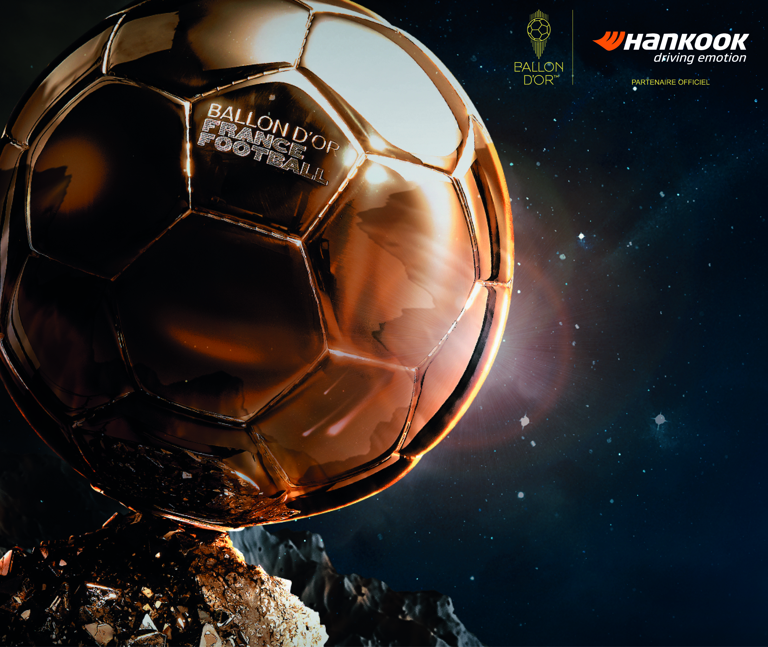 Hankook, patrocinador oficial del Ballon dʼOrTM