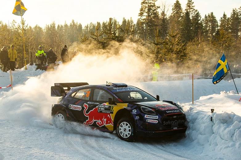 Hankook Tire conduce el Rally de Suecia del WRC 2025 a un final emocionante
