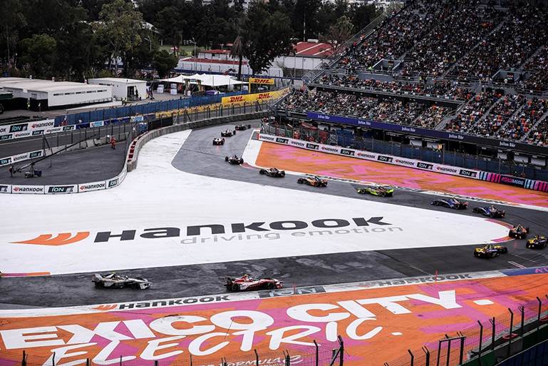 Hankook ocupa un lugar central en el E-Prix de Jeddah de la temporada 11 de Fórmula E