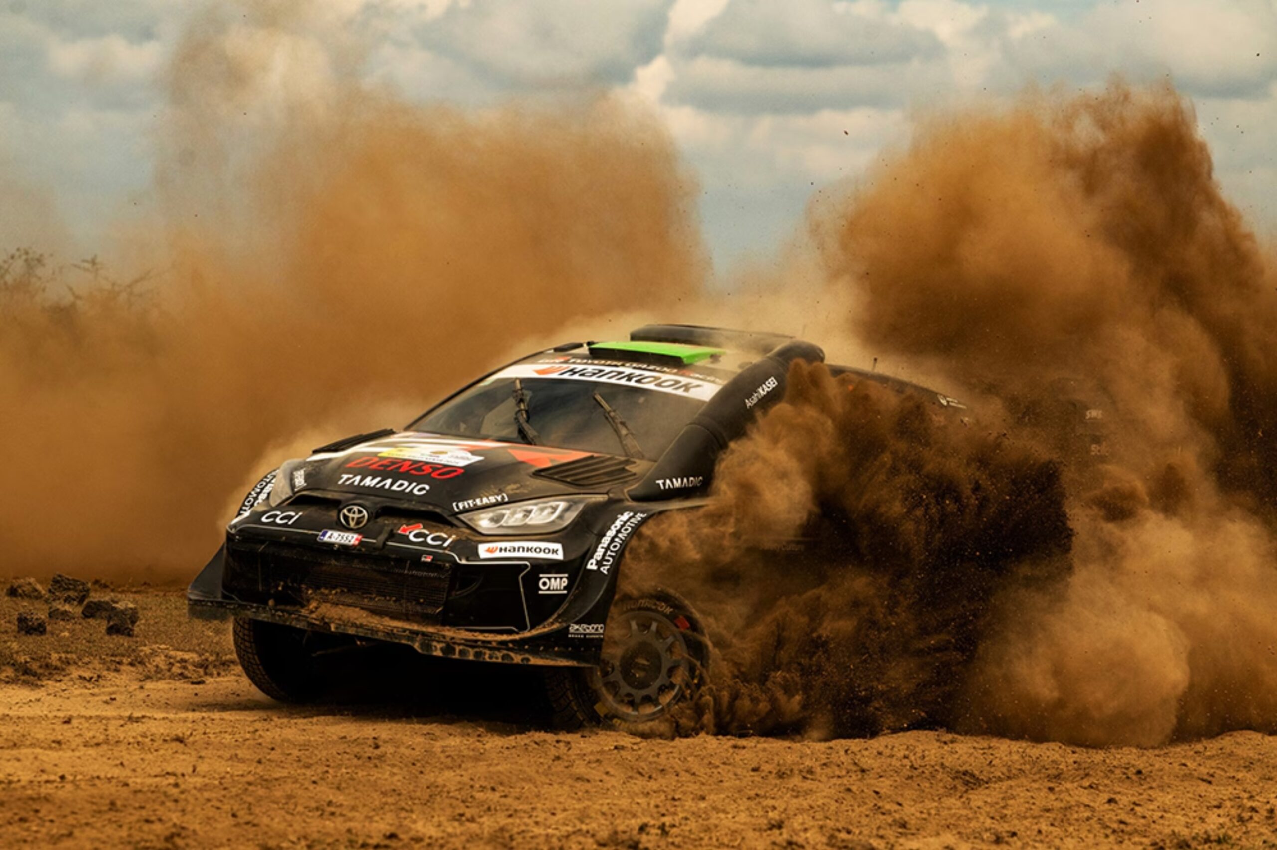 Las llantas Hankook triunfan en el terreno indómito del Rally Safari de Kenia 2025