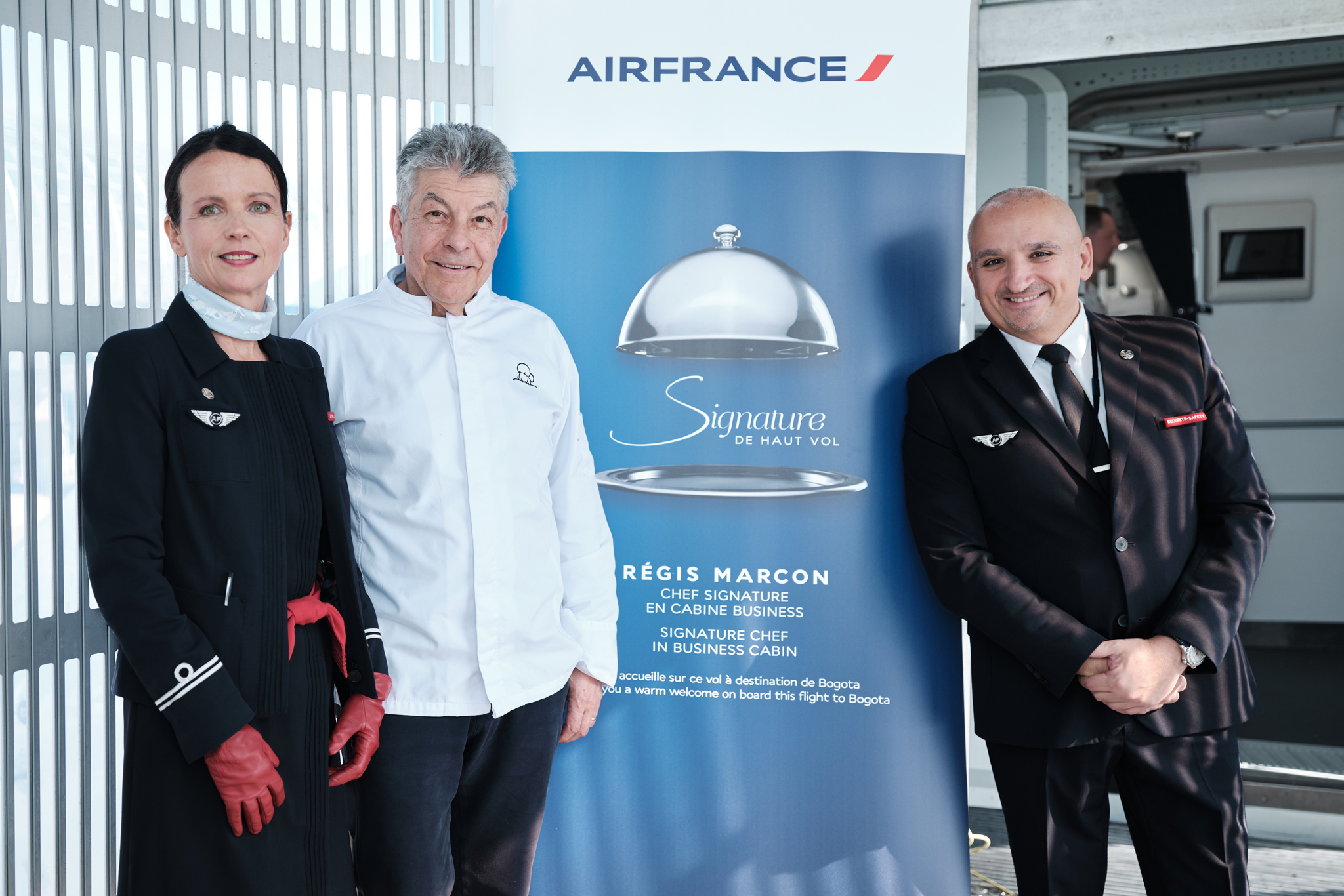 Air France presenta a su chef tres estrellas Michelin Régis Marcon en un vuelo excepcional entre París y Bogotá