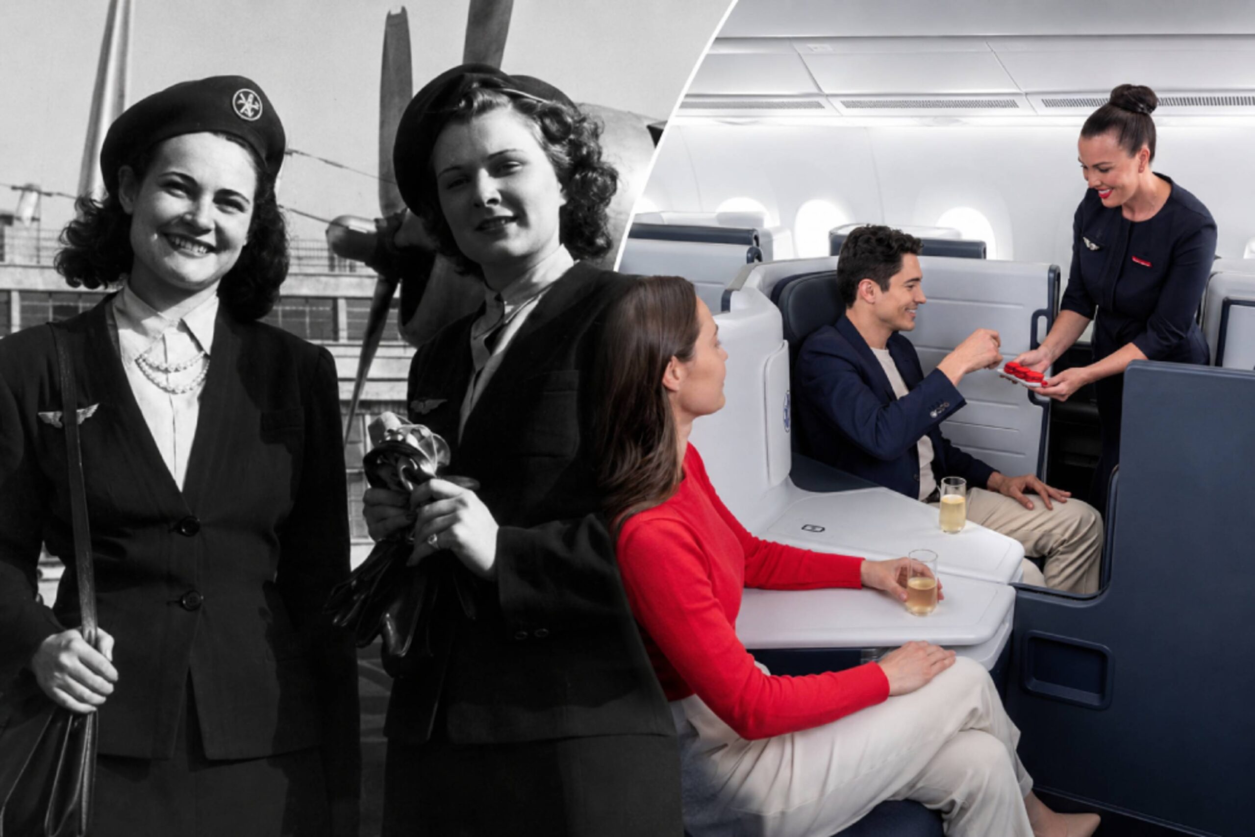 80 años de las primeras azafatas de Air France: el nacimiento de un oficio y el desarrollo de una profesión