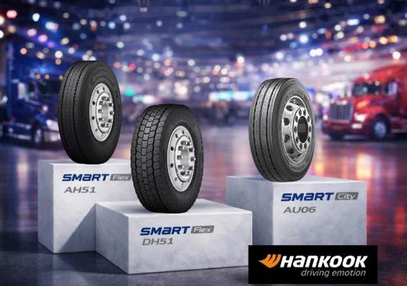 Hankook fortalece el transporte de carga pesada en Colombia con su línea Smart para camiones y buses